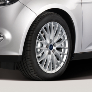 Aluminijasta platišča 17" 10 x 2-kraki dizajn Y, srebrna